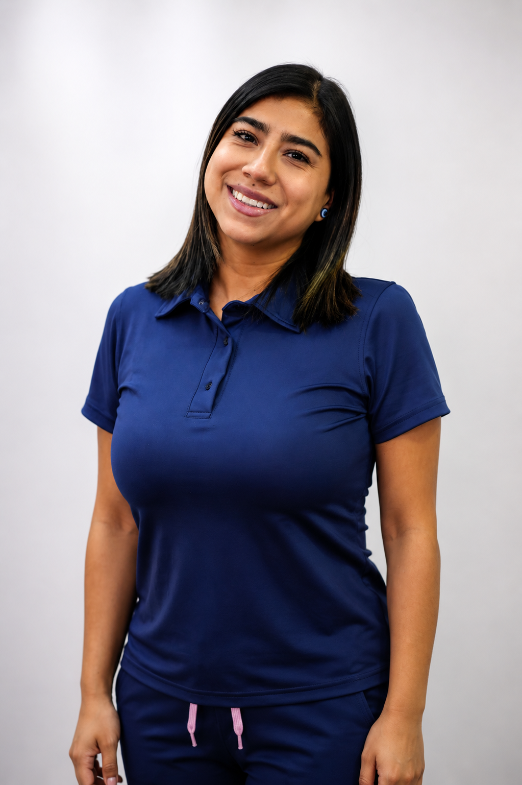 Catherine Mulatero, enfermera del equipo clínico de la Dra. Nilser Santos